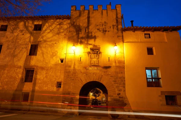 Rubielos Mora Dorf Teruel Spanien Auf Gudar Javalambre Sierra — Stockfoto