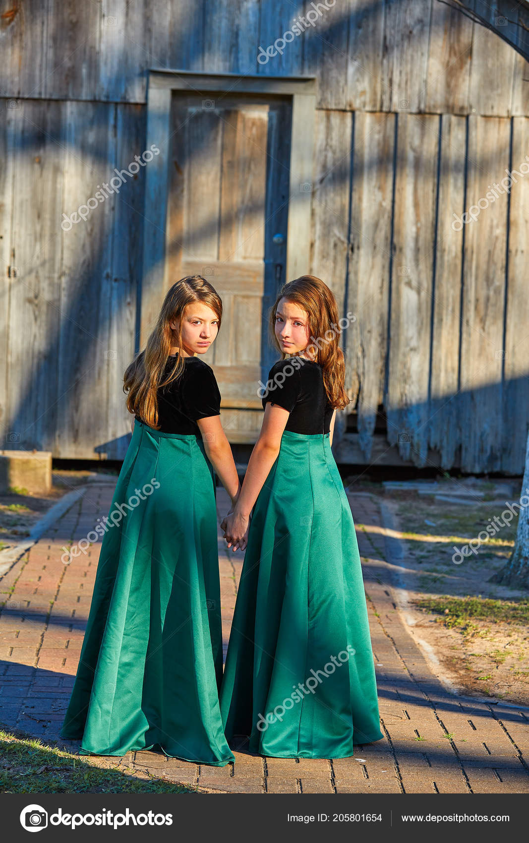 twins dress