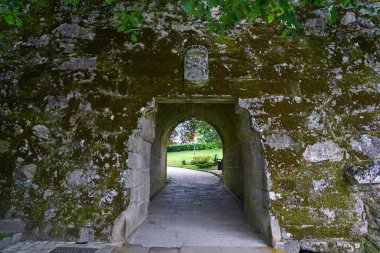 Castro de Vigo park kemer İspanya Galiçya