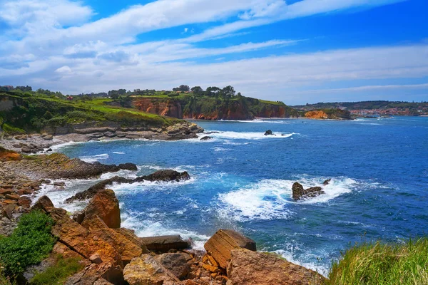 Antromero Strand Van Cristales Met Glazen Steentjes Asturias Spanje — Stockfoto