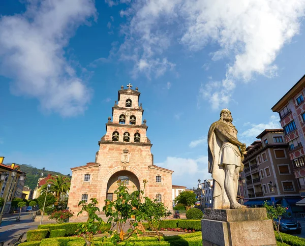 Iglesia Cangas Onis Asunción Asturias España —  Fotos de Stock