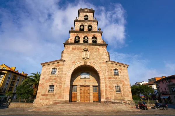 Die Kirche Cangas Onis Asuncion Asturias Von Spanien — Stockfoto