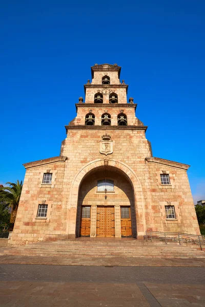 Die Kirche Cangas Onis Asuncion Asturias Von Spanien — Stockfoto