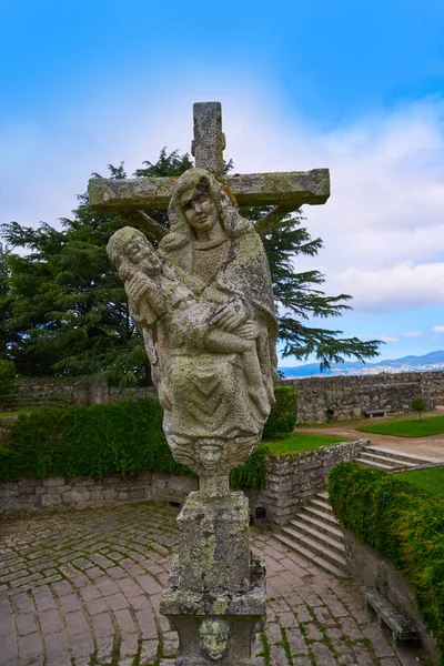 Castro Vigo Park Cross Galicia Spain — Stock Photo, Image