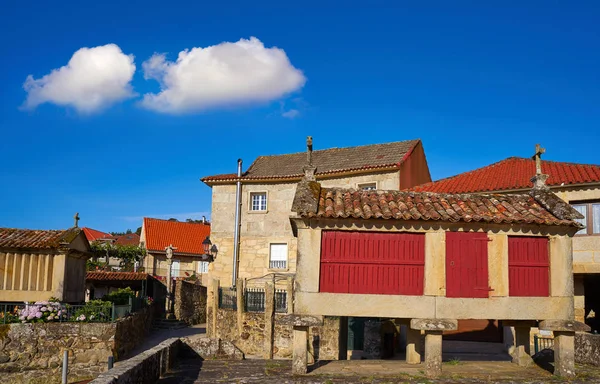 Horreo Combarro Pueblo Gallego Pontevedra Galicia España —  Fotos de Stock