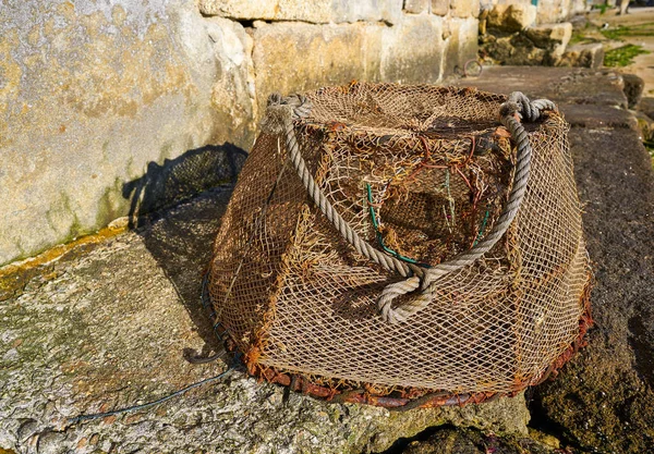 Combarro Angelausrüstung Von Booten Ria Pontevedra Galicia Spanien — Stockfoto