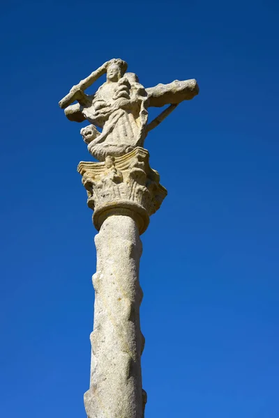Combarro Kříž Kalkulované Pontevedra Galicie Španělsko — Stock fotografie