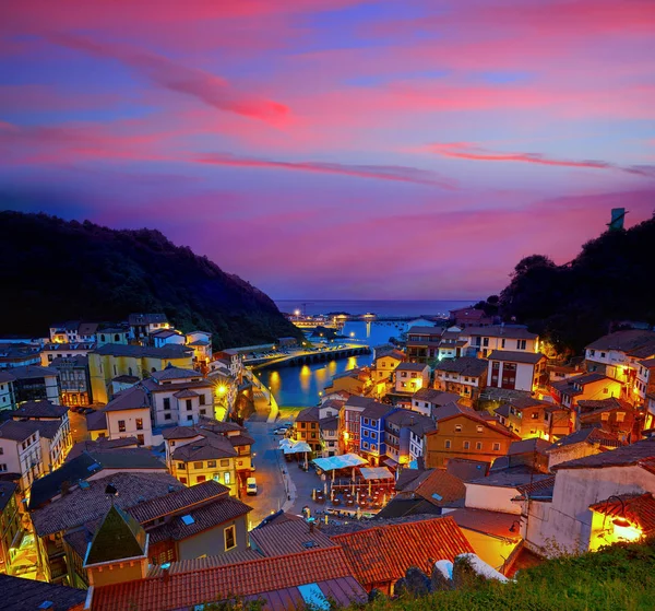 Pueblo Cudillero Asturias Desde España — Foto de Stock