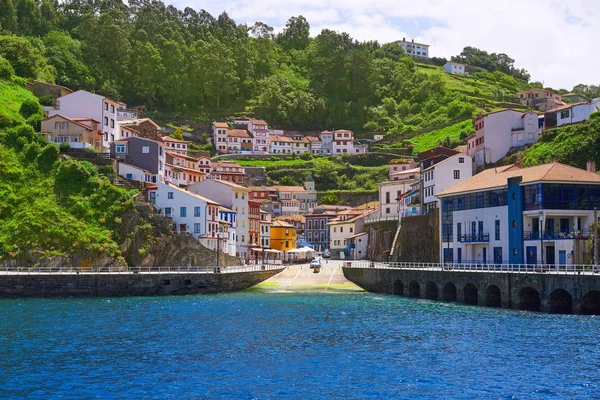 Cudillero Vesnice Asturii Španělska — Stock fotografie