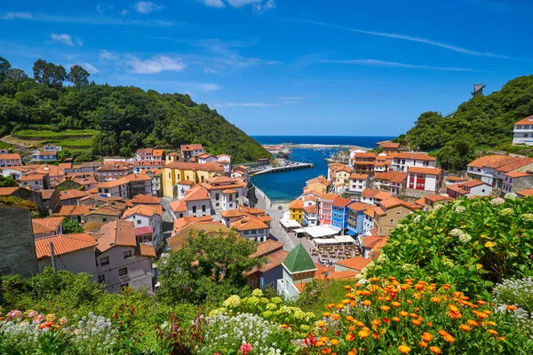 Cudillero Vesnice Asturii Španělska — Stock fotografie