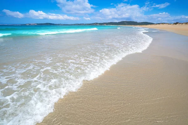 Playa Espineiro Lanzada Pontevedra Galicia Sanxenxo También Sanjenjo España — Foto de Stock