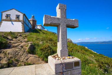 İspanya Camino de Santiago şekilde Saint James sonu finisterre çapraz
