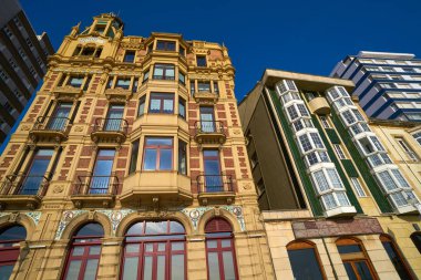 İspanya Asturias Gijón şehir duvarları