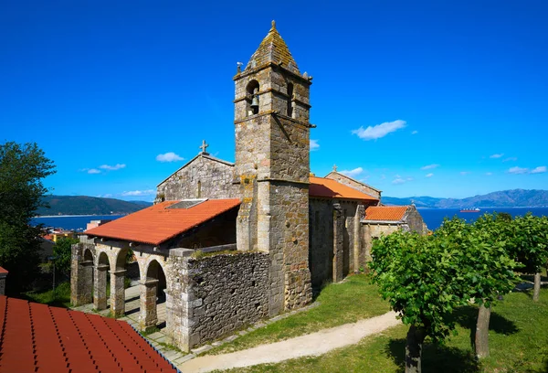 Église Fisterra Finisterre Extrémité Camino Santiago Chemin Saint James Galice — Photo