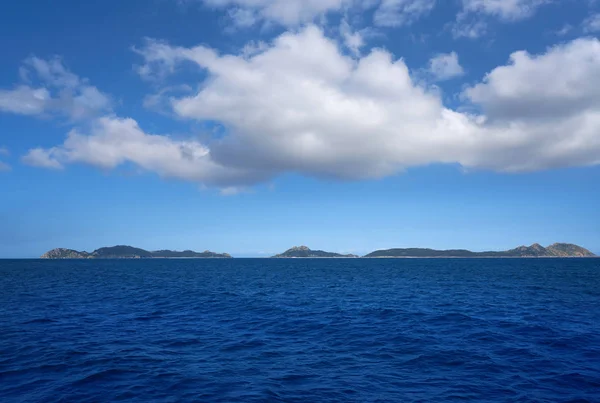 Islas Cies Öar Nära Vigo Galicien Spanien — Stockfoto