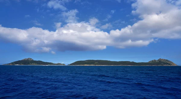 Islas Cies Adaları Galicia Spanya Nın Vigo Yakınındaki — Stok fotoğraf