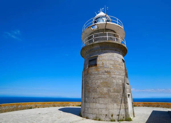 Маяк Острова Сайс Faro Cies Виго Галисии — стоковое фото