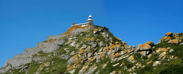 Islas Cies Islands Lighthouse Monte Del Faro Cies Vigo Galicia — Stock Photo, Image