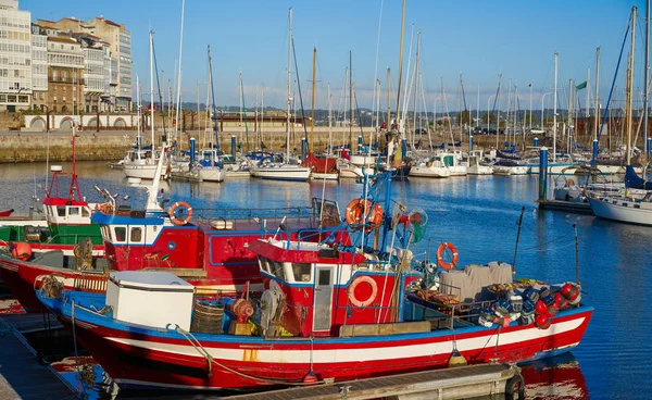 Coruna Port Marina Galicia Spain — Stock Photo, Image