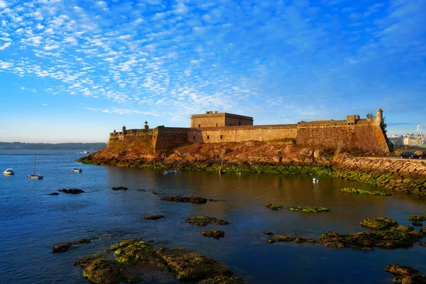 Castelo San Anton Coruña Galicia España — Foto de Stock