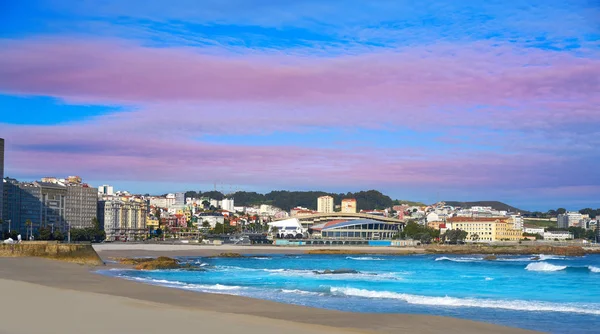 Coruna Riazor Beach Galicia Spain — Stock Photo, Image