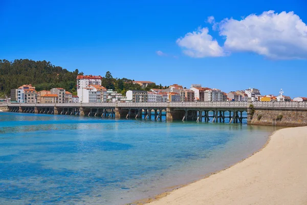 Toja Toxa Eiland Brug Pontevedra Van Galicië Spanje — Stockfoto