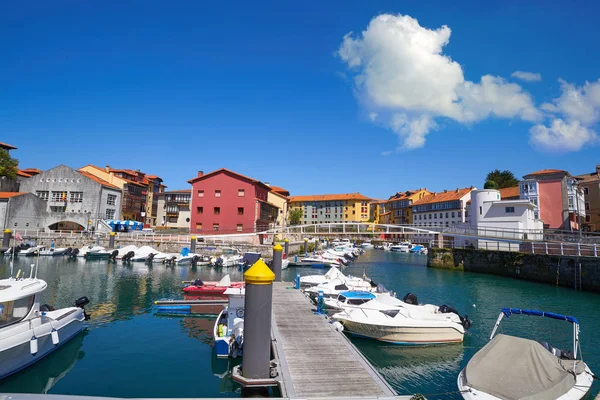 Port Plaisance Village Llanes Dans Les Asturies Espagne — Photo