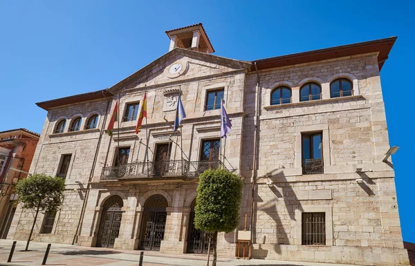 Llanes Rathaus Gebäude Asturias Von Spanien — Stockfoto