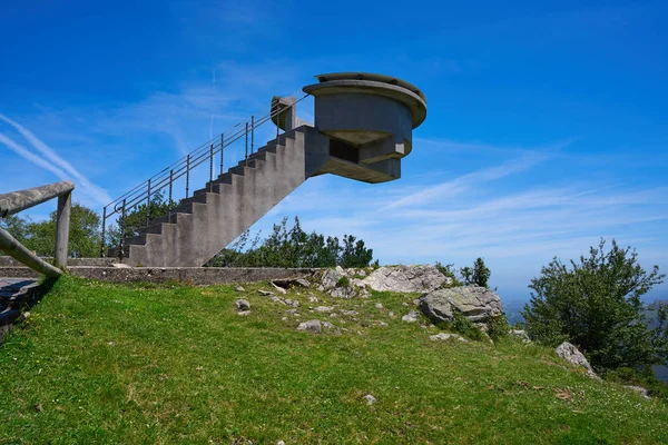 Mirador Del Fitu Spanya Nın Asturias Kentindeki Fito Bakış Açısı — Stok fotoğraf