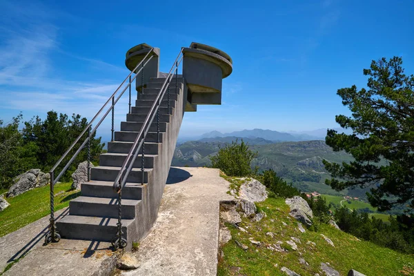 Mirador Del Fitu Spanya Nın Asturias Kentindeki Fito Bakış Açısı — Stok fotoğraf