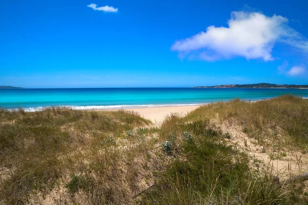 Plage Montalvo Pontevedra Galice Sanxenxo Aussi Sanjenjo Espagne — Photo