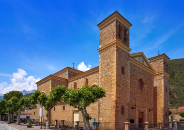 Potes yeni Saint Vicente kilisede: Cantabria, Spain