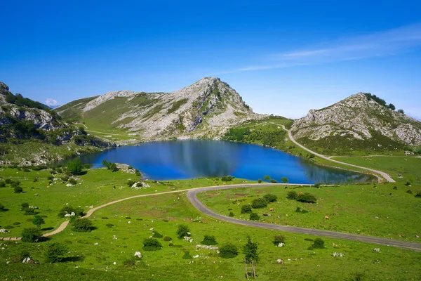 Enol Lake Picos Europa Asturias Spain — Stock Photo, Image