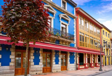 Ribadesella cepheler Asturias, İspanya