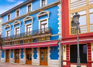 Ribadesella cepheler Asturias, İspanya