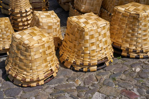 Potes Traditional Baskets Cantabria Spain — Stock Photo, Image