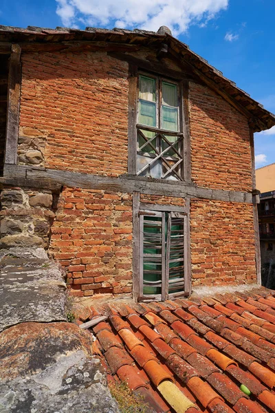 Potes Village Facades Cantabria Spain — Stock Photo, Image