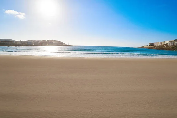 Galicia Spanya Nın Coruna Riazor Beach — Stok fotoğraf