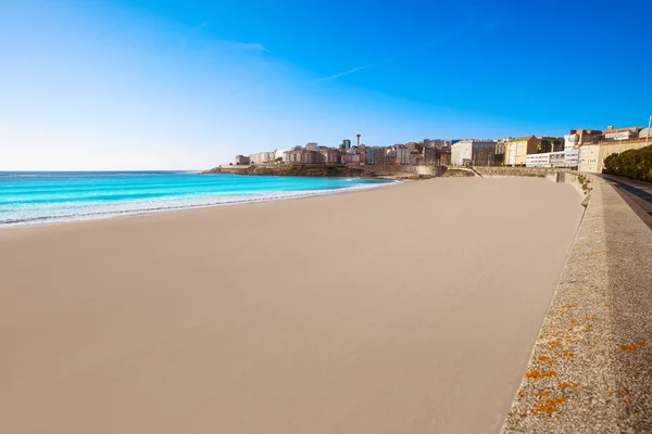 Coruna Riazor Stranden Galicien Spanien — Stockfoto