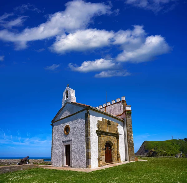 Ribadesella Ermita Guia Hermitage Asturias Hiszpania — Zdjęcie stockowe