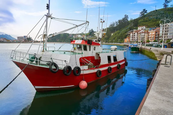 Puerto Ribadesella Asturias Río Sella Desde España —  Fotos de Stock