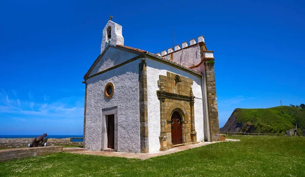 Ribadesella Ermita Guia Hermitage Asturias Hiszpania — Zdjęcie stockowe