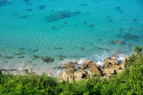 Sanxenxo Também Praia Sanjenjo Pontevedra Galiza Espanha — Fotografia de Stock