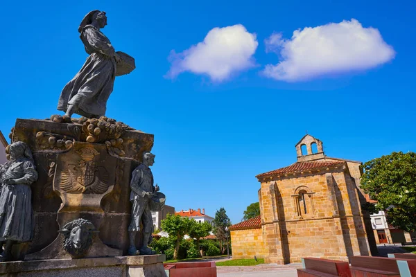 Villaviciosa Aldeia Nas Astúrias Espanha — Fotografia de Stock