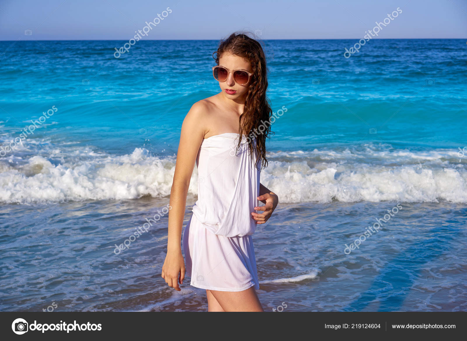 sea beach dress for girl