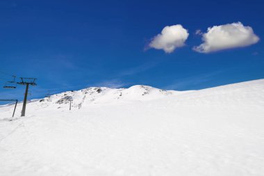 Baqueira bere Lerida Catalonia kayak merkezinde yer Pyrenees İspanya Aran vadisinde