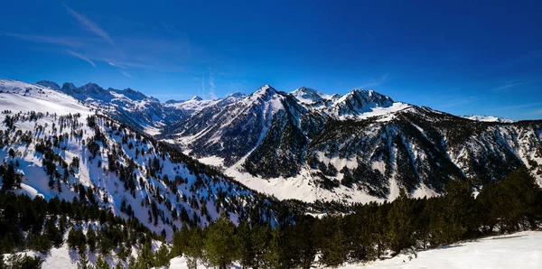 Port Bonaigua Lerida Catalonia Ski Spot Resort Aran Valley Pyrenees — Stock Photo, Image