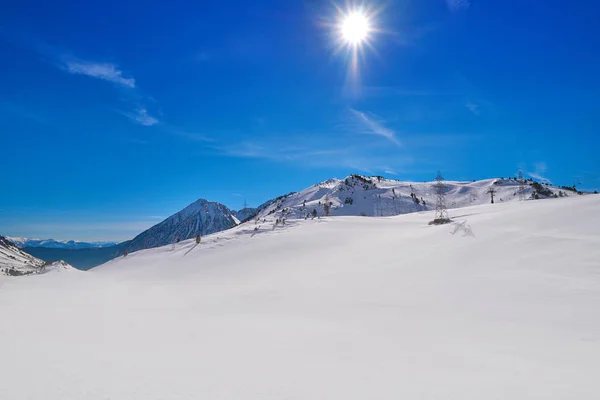 Baqueira Beret Lérida Cataluña Estación Esquí Valle Los Pirineos Aran — Foto de Stock