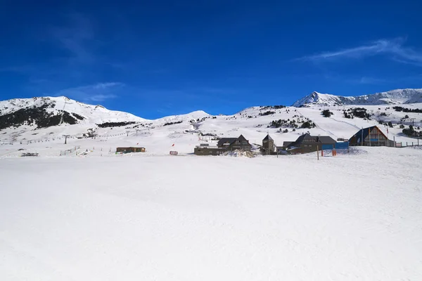 Baqueira Beret Lerida Katalonien Spot Skidorten Aran Dalen Pyrenéerna Spanien — Stockfoto