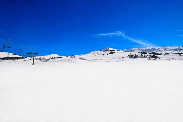 Baqueira Beret Katalonii Lerida Narciarski Miejscu Dolinie Aran Pireneje Hiszpania — Zdjęcie stockowe